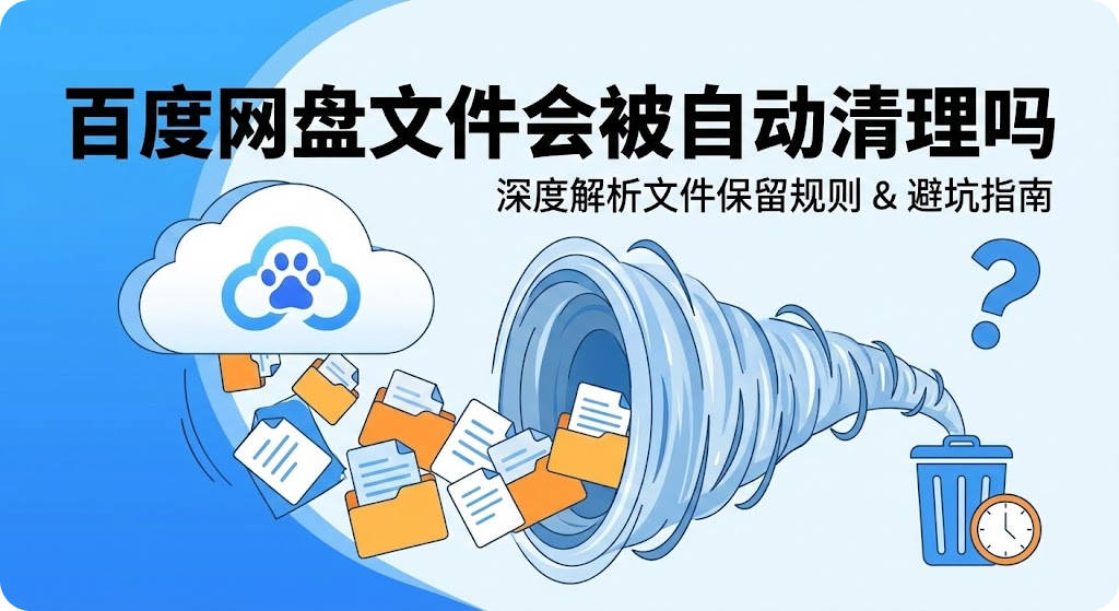 百度网盘文件会被自动清理吗