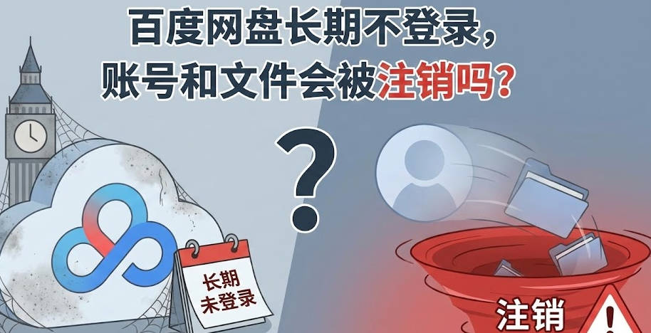 百度网盘文件会被自动清理吗