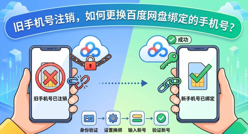 如何更换百度网盘绑定的手机号