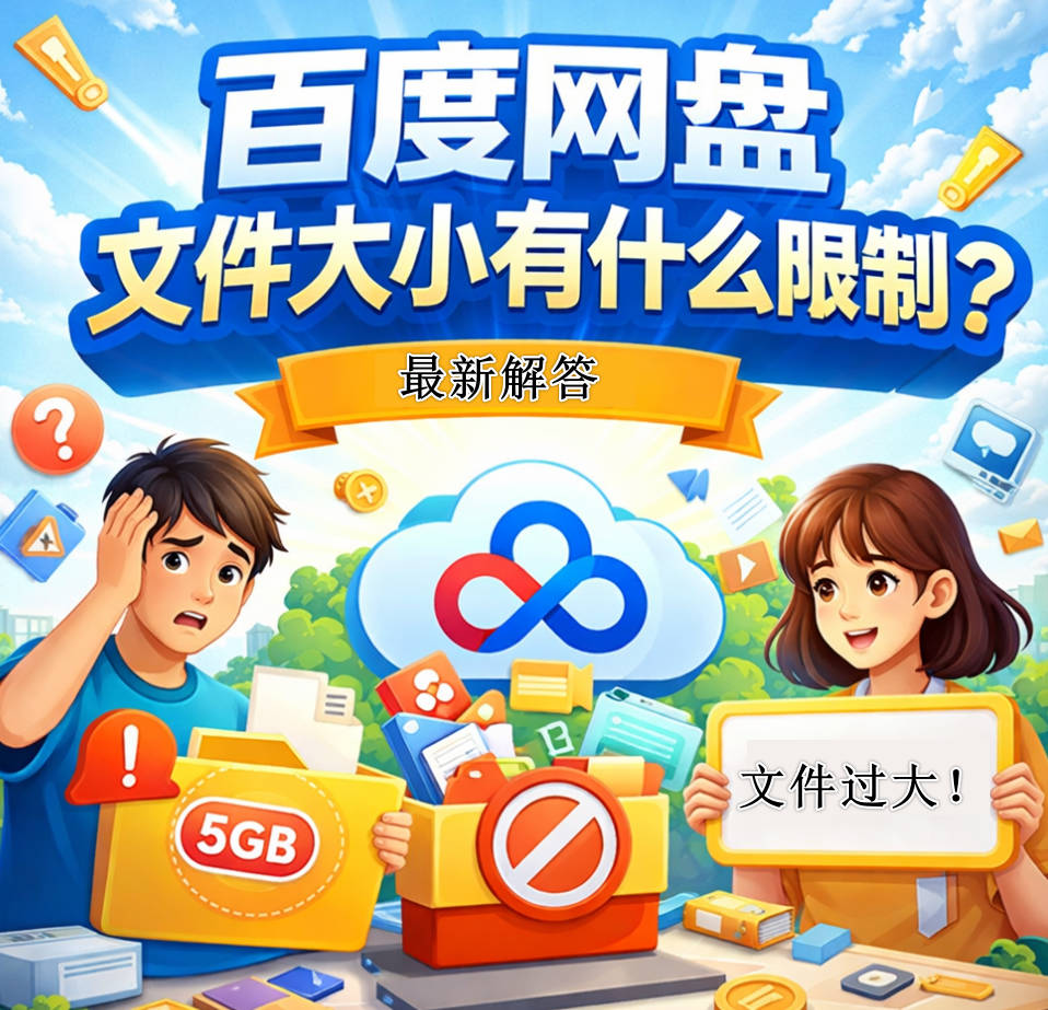 百度网盘文件大小有什么限制
