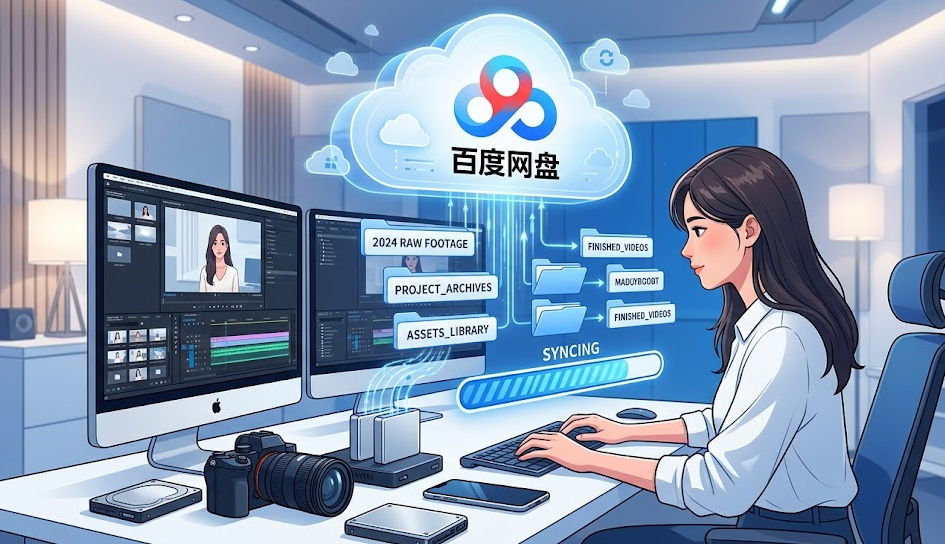 视频博主使用百度网盘的最佳实践