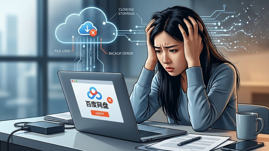 百度网盘备份丢文件怎么办